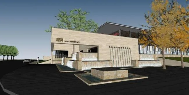 Sketchup Office Model | Multi story Office Building, Modern Style