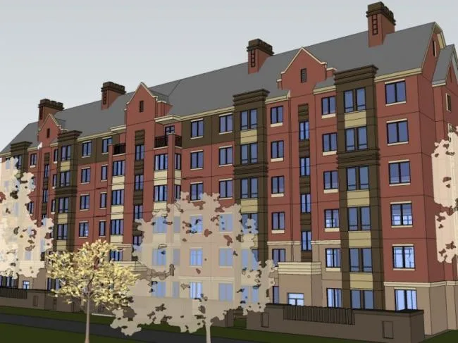 Sketchup Residential Model | Multi story Residence, Classical Style