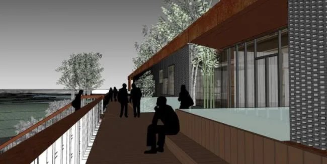 Sketchup Cultural Model | Multi story Museum, Cultural Architecture, Modern Style