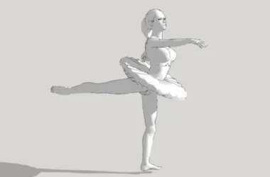 SketchUp Material Model: Ancient Roman Sculpture Component-BIM WORLD