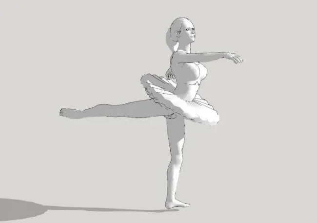 Sketchup Material Model | Ancient Roman Sculpture Su Model Material Component