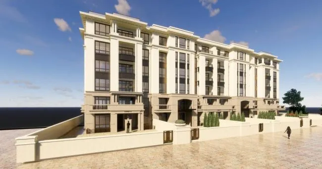 Sketchup Residential Model | Multi story Residence, Garden House, Residential Building, Neoclassical Style
