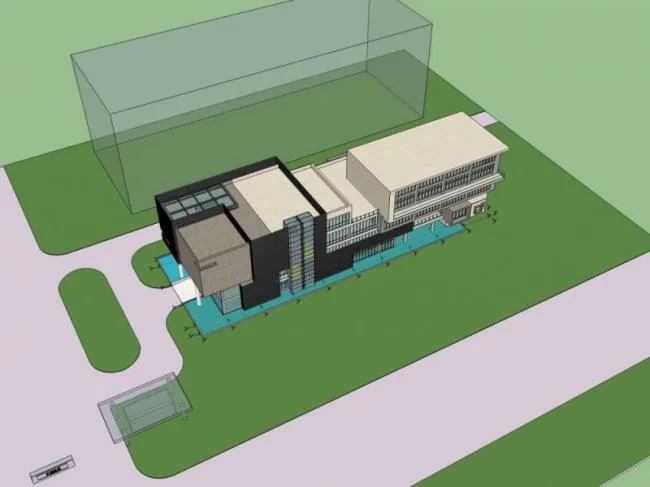 Sketchup Business Model | Multi story Clubhouse, Modern Style