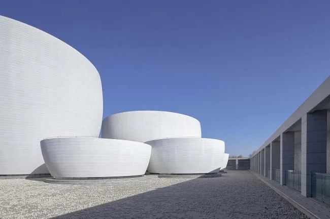 BIM Architecture | Blank spaces outlined in minimalist calligraphy: Xingyao Museum/Yanchuan Architecture