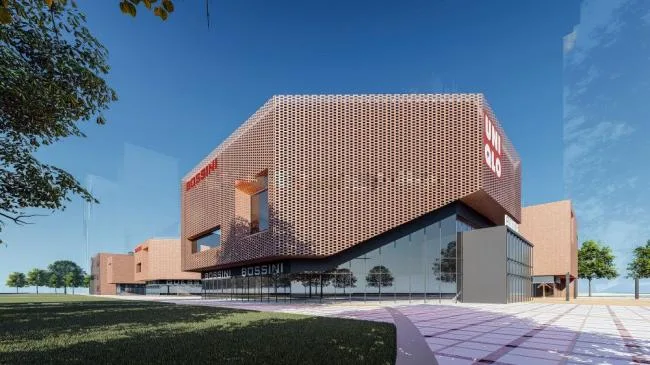 Sketchup Business Model | Multi-story commercial buildings, shopping malls, modern style