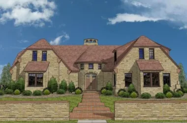 British Classical Style Solo Villa Model in SketchUp-BIM WORLD
