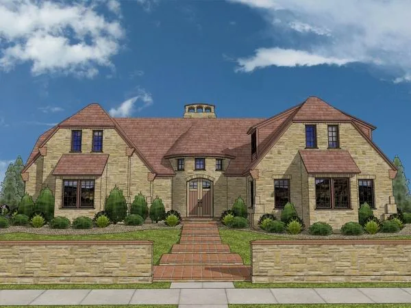 Sketchup Villa Model | Solo Villa, British Classical Style