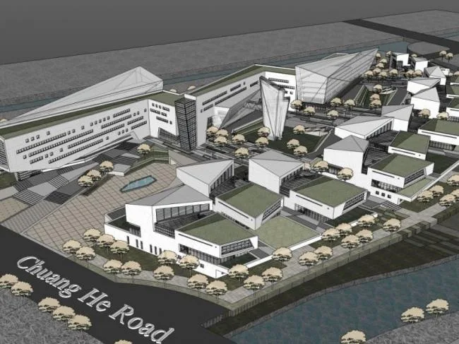 Sketchup Hotel Model | Multi story Hotel, Modern Style