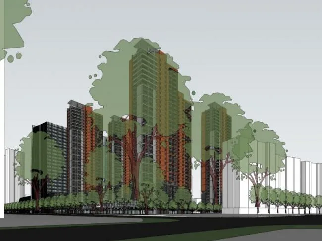 Sketchup Office Model | Super High rise Office Building, Modern Style