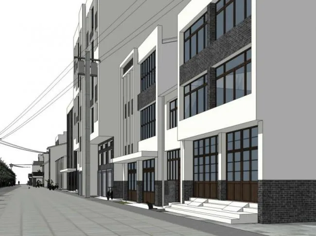 Sketchup Residential Model | Multi story Residence, Chinese Style