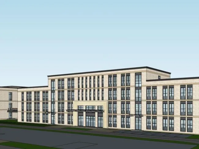 Sketchu Industrial Building: Modern Multi-Story Industrial Park