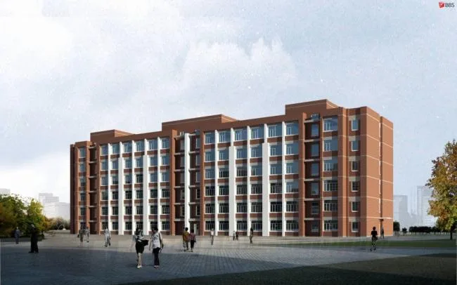 Sketchup Residential Model | Multi story Dormitory Building, Modern Style, Apartment, Residential Building