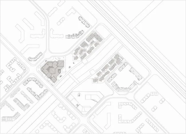 BIM Architecture | Taste of Old Market, Colors from Childhood Memories: Shanghai Lingang New City Community Trade Center/Shanghai Zhongfang Architectural Design
