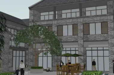 SketchUp Business Models: Stacked Villas, Commercial Spaces, and Chinese-Inspired Designs-BIM WORLD