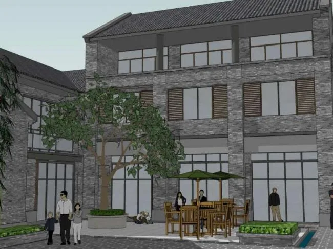SketchUp Business Models: Stacked Villas, Commercial Spaces, and Chinese-Inspired Designs
