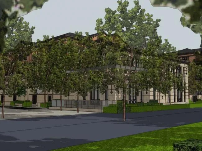 Sketchup Villa Model | Multi story Villa Clubhouse, European Classical Style