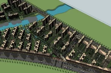 SketchUp Residential Models: High-Rise Communities and Classic-Style Buildings-BIM WORLD