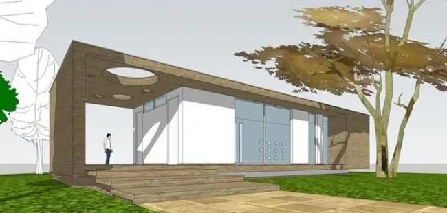 Sketchup Villa Model | Solo Villa, Modern Style