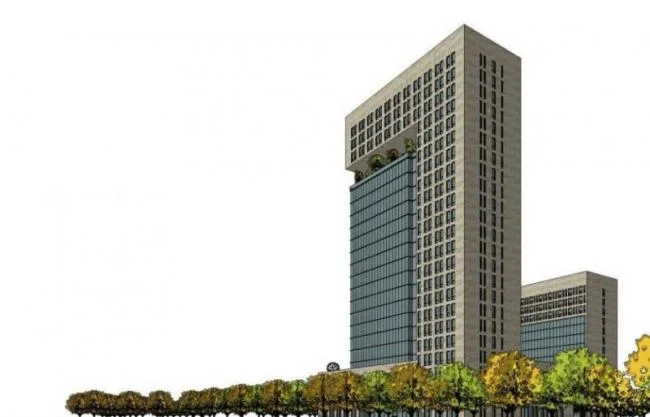 Sketchup Office Model | High rise Office Building, Modern Style