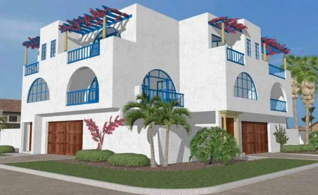Sketchup Residential Model | Multi story Residence, European Classical Style