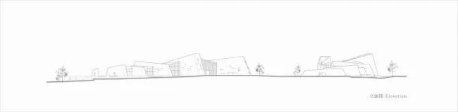 BIM architecture | Scattered 'folding fans' on the yellow floor: design of the tourist center/water stone in Zhengzhou Jianye Football Town