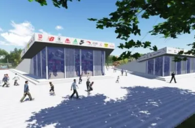 Modern Park Landscape Design in SketchUp-BIM WORLD