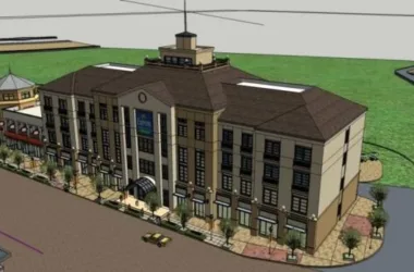 SketchUp Residential Model: Multi-Story Mixed-Use Building in European, French, Tuscan, Prairie, and Classical Styles-BIM WORLD