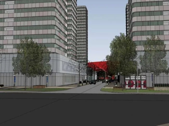 Sketchup Residential Model | High rise Residential Area, Modern Style