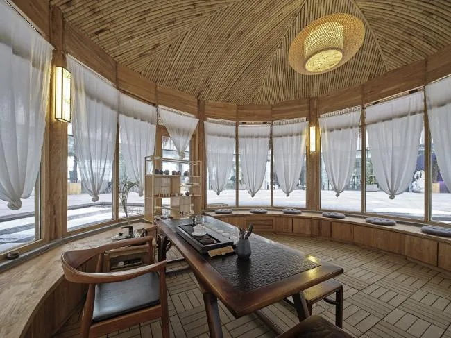 BIM Architecture | A Glimpse into the Leopard, Design of the Infinite Tea House in the Center of Shanghai's Himalayas/Shanghai Shanxiang Architectural Design