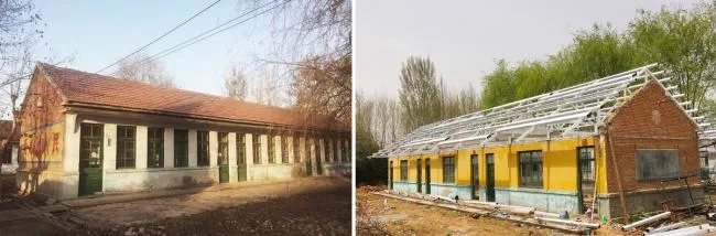 BIM Architecture | Rhythmic Brick Red Garden: Rizhao 1971 Study Camp Old School Reform/DK Architectural Design