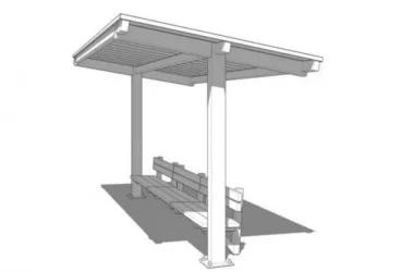 SketchUp Material Models: Components for Leisure Canopy Design-BIM WORLD
