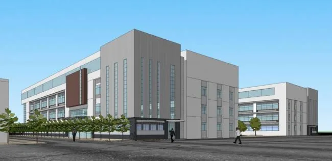 Sketchu Industrial Building | Multi story factory building, industrial architecture, modern style