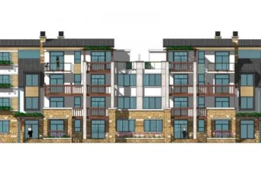 Modern Multi-Story Residential Model in SketchUp-BIM WORLD