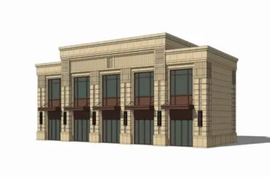 SketchUp Business Model: Multi-Layer Strategy with Neoclassical Design Elements-BIM WORLD