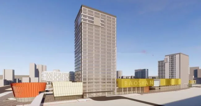 Sketchup Complex Model | High rise Commercial Complex, Office Hotel, Modern Style