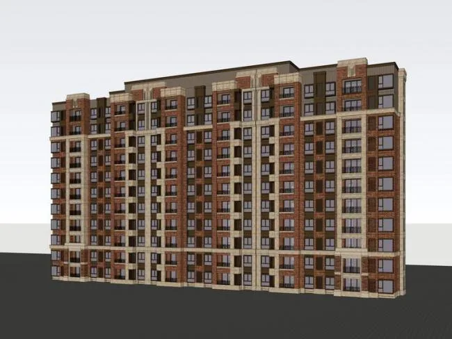 Sketchup Residential Model | Small and High rise Residential Buildings, Classical Style, British Style, Residential Architecture