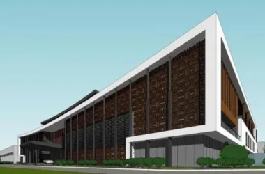 Sketchu Industrial Factory: Multi-Story Office and Factory Building with Chinese Industrial Design-BIM WORLD