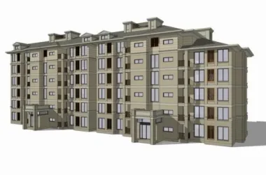 French-Style Multi-Story Residential Model in Classical Architecture | SketchUp Design-BIM WORLD