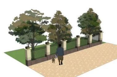 SketchUp Material Models: Components for Walls, Fences, and Guardrails-BIM WORLD