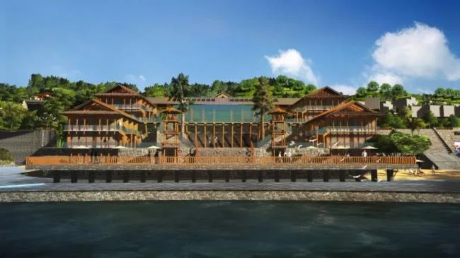 Sketchup Hotel Model | Multi story Hotel, Chinese Style