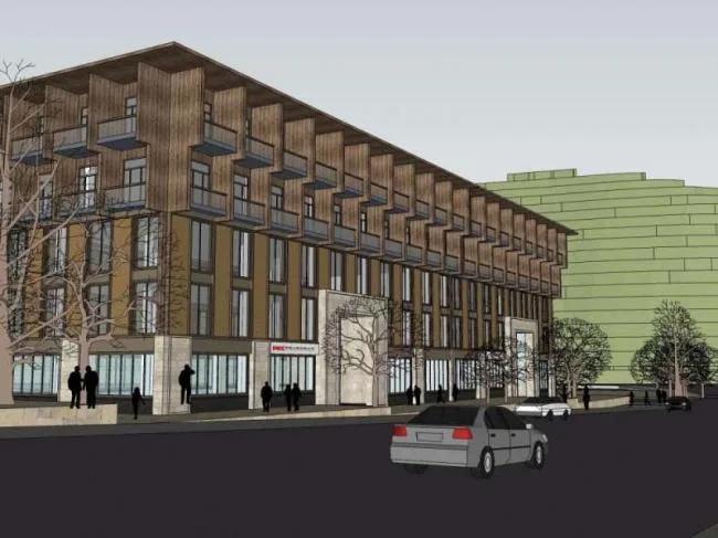 Sketchup Office Model | Multi story Bank Building, Office Building, Classical Style