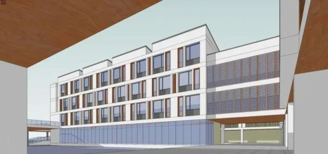 Sketchup School Model | Multi story School, Campus Educational Architecture, Modern Style