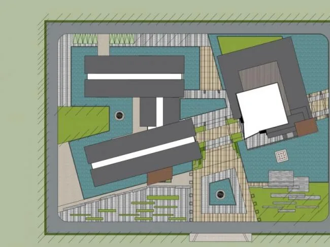 Sketchup Office Model | Multi story Office Building, Modern Style