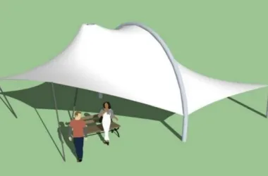 SketchUp Material Model: Stretch Film Landscape Component-BIM WORLD
