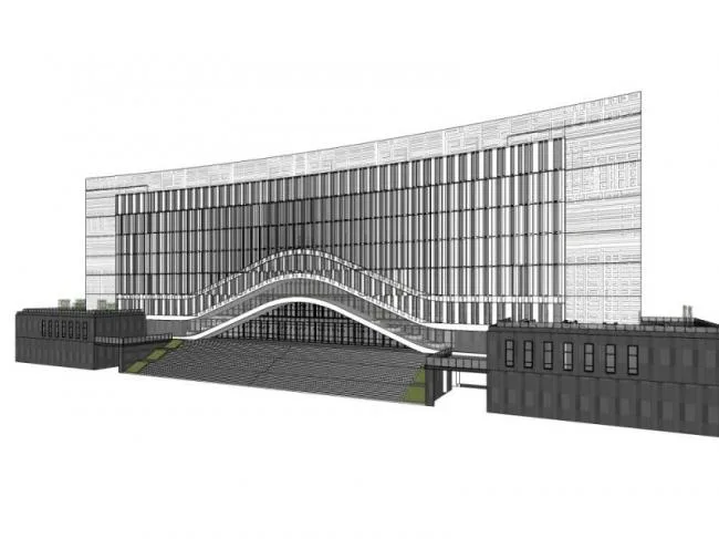 Sketchup Office Model | Multi story Office Building, Modern Style