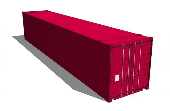 Sketchup Material Model | Container Architecture