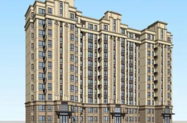 Residential SketchUp Models: High-Rise and Neoclassical Building Designs-BIM WORLD