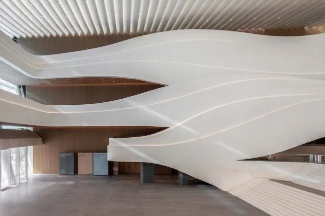 BIM Architecture | As graceful as a beautiful fish, West Hall of Silk Road Cultural Exchange Center/WAY Studio