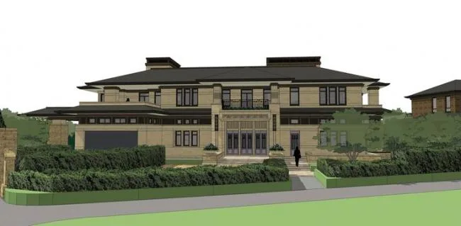 Sketchup Villa Model | Stacked Villa, Rural French Classical Style