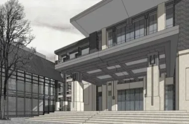 SketchUp Business Model: Multi-Story Commercial Club with Modern Chinese Design-BIM WORLD
